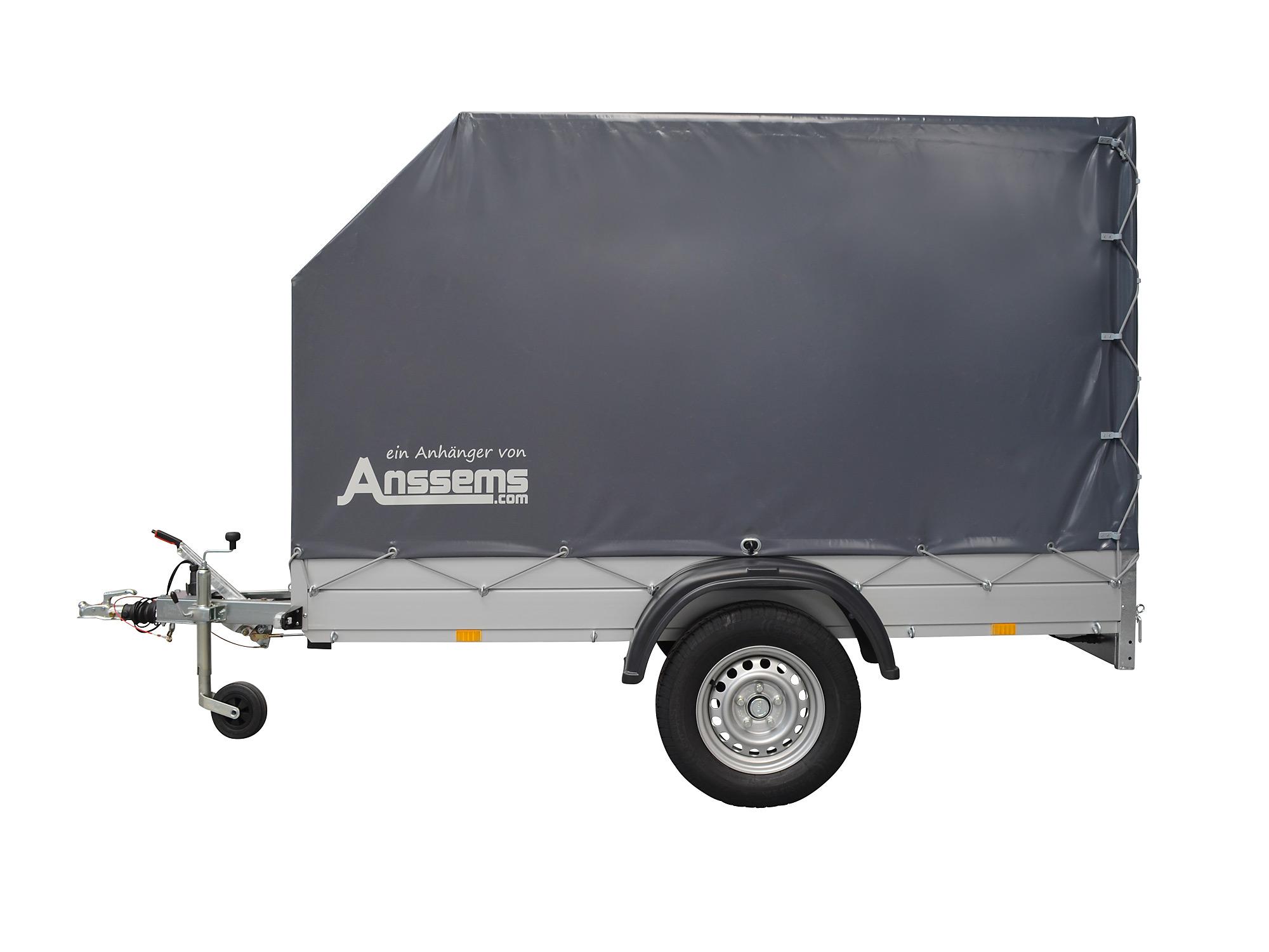 Hier sehen Sie ein Bild von unserem Anh&auml;nger GTB 1200 der Marke Anssems von au&szlig;en